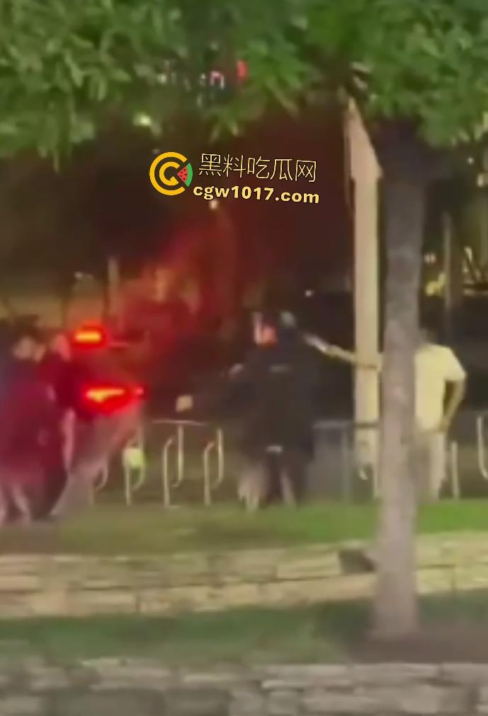 达州街头“刀皇”用菜刀袭警，小冲突变警匪大戏，警车撞击刀皇还能立马站起来，女友抱腿才能制服，太牛逼了！-6