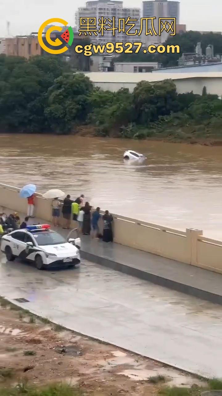 东莞一女司机开车掉河里,车辆像脱缰野马般直冲河中,送医院抢救无效死亡!-8
