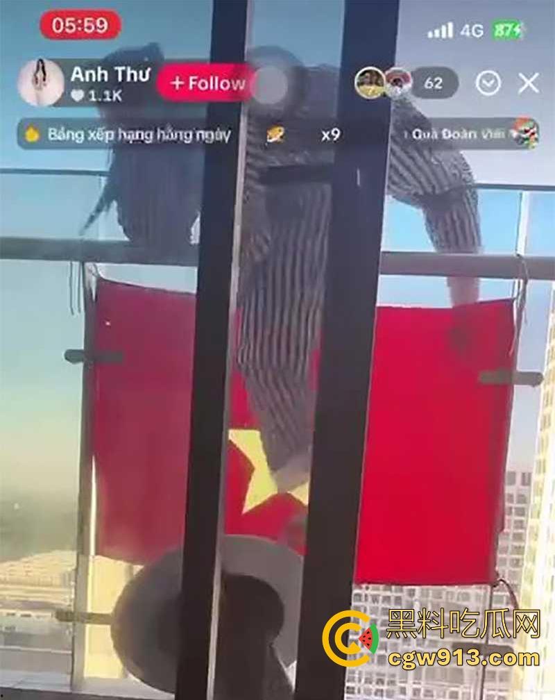 TikTok越南美女网红【AnhThu】直播跳楼,男友出轨打击太大,从高楼一跃而下,活得太累了!-9