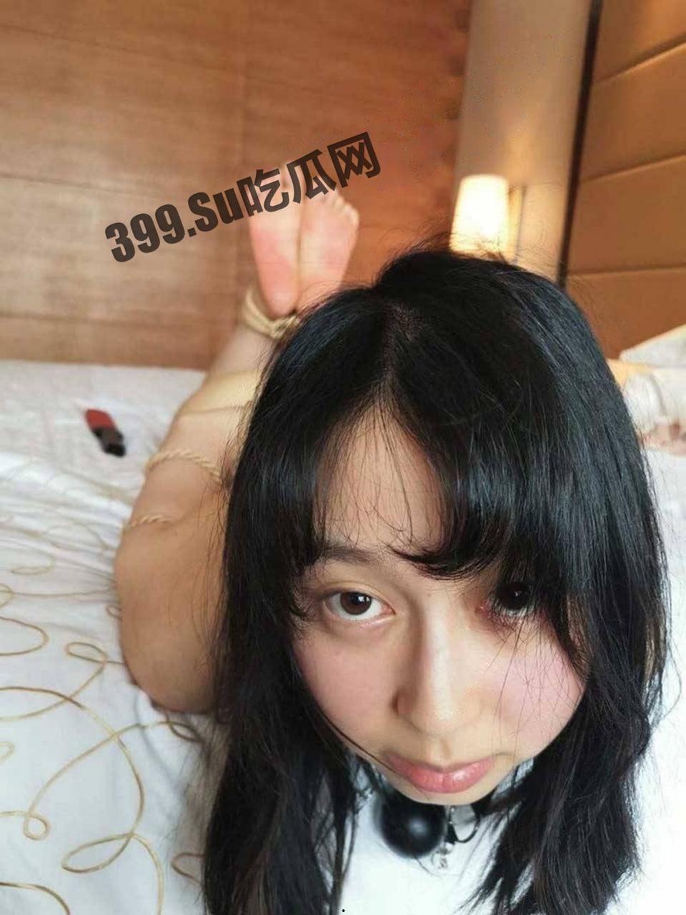 淬炼商学院 别都学院 19 级李启丹 SM 深度爱好者 捆绑、抽打、图钉插入!极度清纯反差婊-5