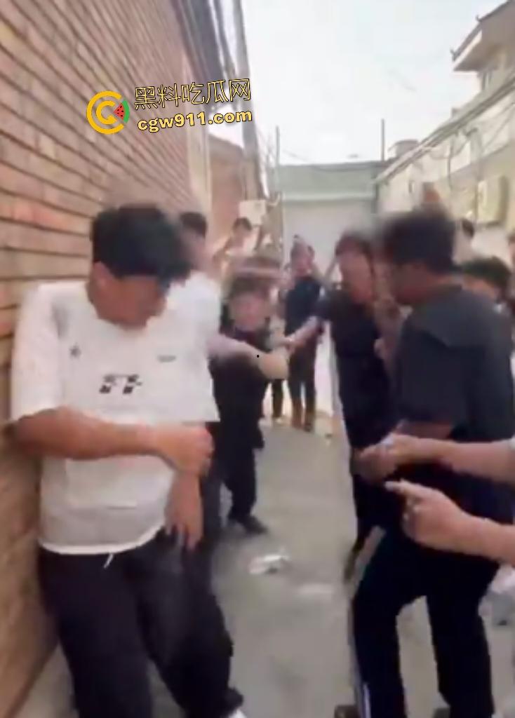 河北廊坊霸州胜芳镇,未成年围殴白衣受害者!小霸王拳脚如雨点狂砸,围观群众起哄拍摄嘲讽“奖励你的”!-4