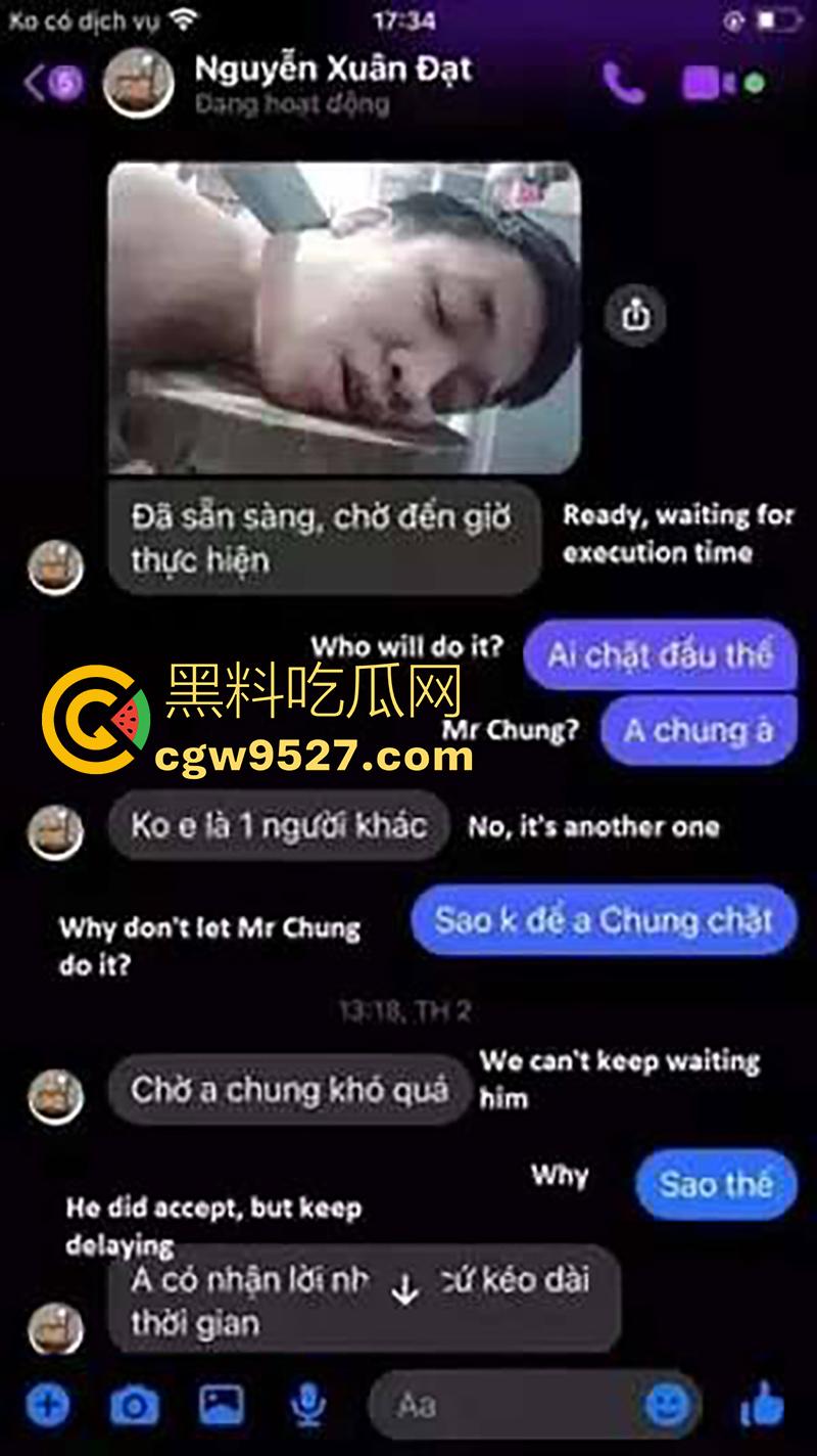 暗网越南屠夫案,男子自愿被杀,多角度砍头血如泉涌,干脆利落几秒剁头,现场原视频流出!-1