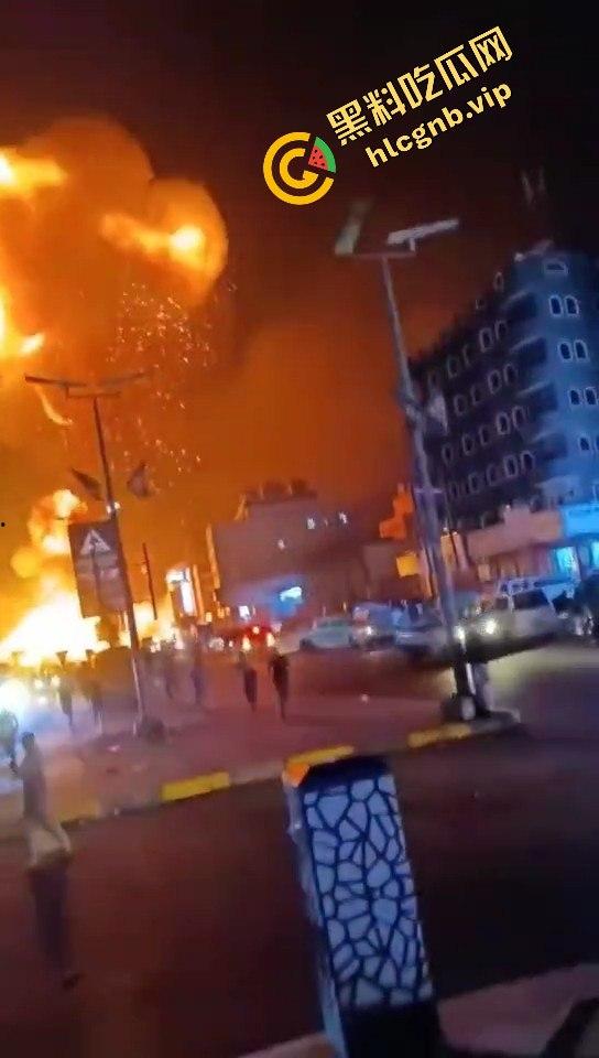 摩苏儿激烈枪战再现，伊拉克苏莱曼尼亚爆炸画面疑似汽油站爆炸！-4