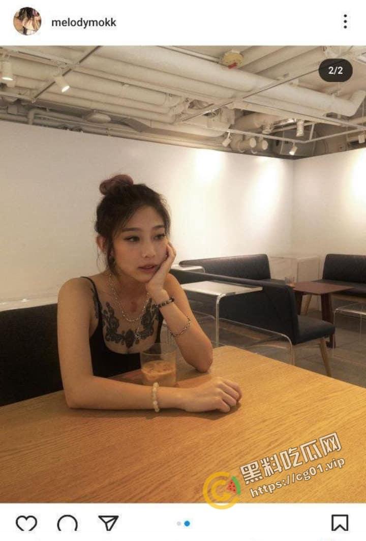 台湾 IG 纹身小博主 melodymokk 渣男前任恶意泄漏做爱自拍 妹子直接设置私隐账号-1
