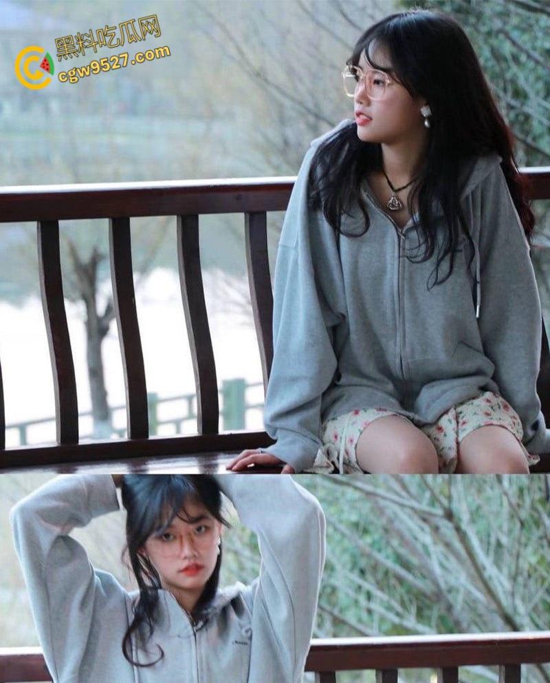 广州大学眼镜妹【吴萌】，被男友调教得乖巧听话，跪地口交后入爆操，眼镜妹玩反差都一套一套的！-2